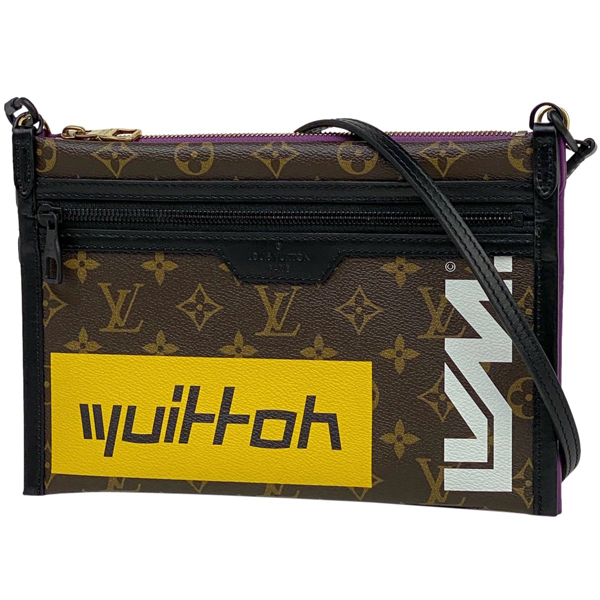 LOUIS VUITTON フラットメッセンジャー　ショルダーバッグ