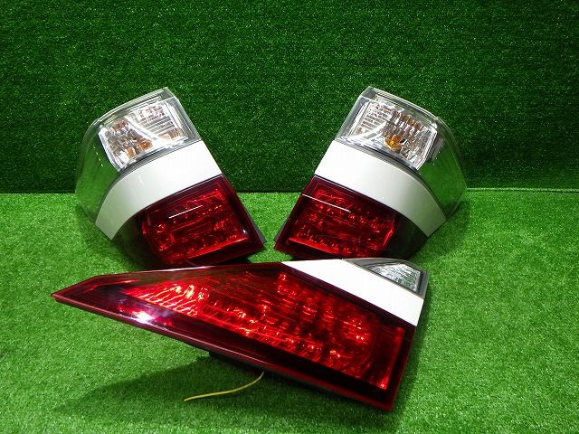 20系 ヴェルファイア 純正テール３点 ANH GGH20 25 58-28 8 58-35 5 トヨタ LED玉切れなし 251009041