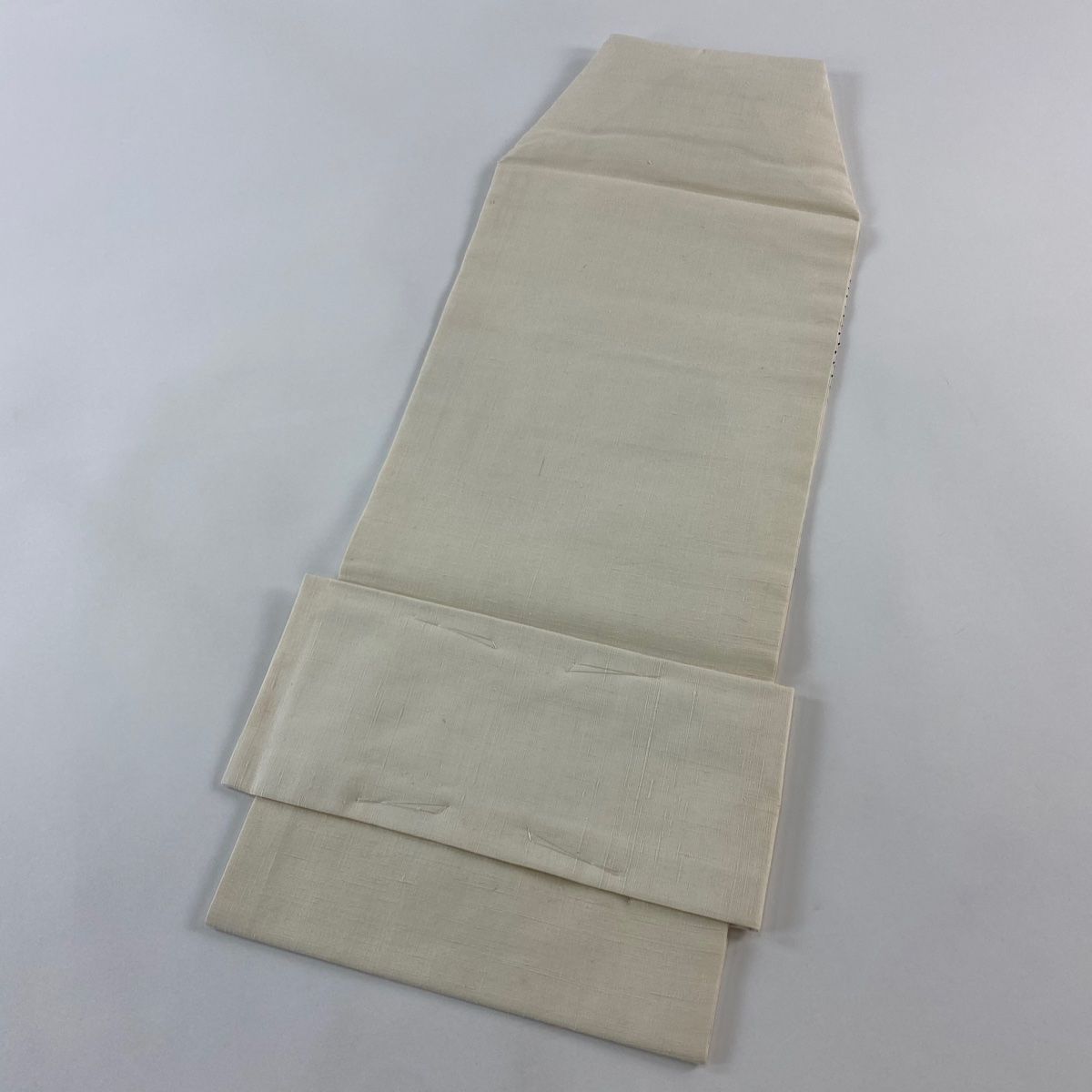 作り帯 紬地