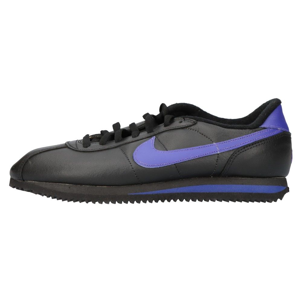 k*p様 90年代Nike Leather Cortez ブラック×ブラック26 NIKE CORTEZ LEATHER black 26.5cm コルテッツ レザー ブラック