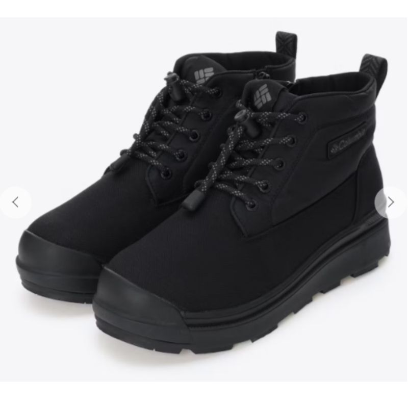 ムラスポ公式 COLUMBIA コロンビア SAPLAND IV CHUKKA WP OMNI-HEAT INFINITY サップランド チャッカ YU9682 010 ブラック ユニセックス 防水防寒防滑シューズ オムニヒート ビブラム