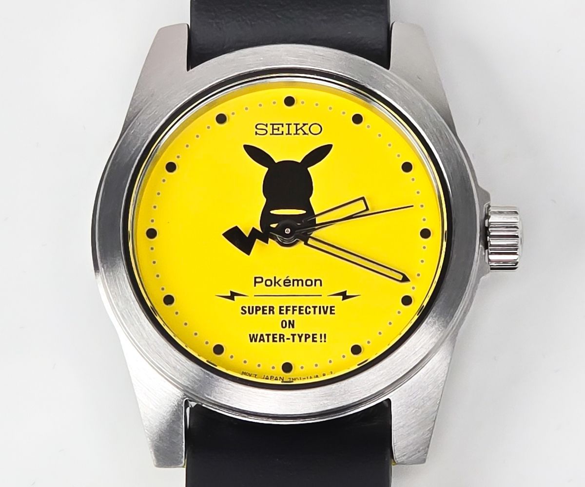 SEIKO & Pokémon PIKACHU 腕時計 ピカチュウモデル グリーン SCXP177