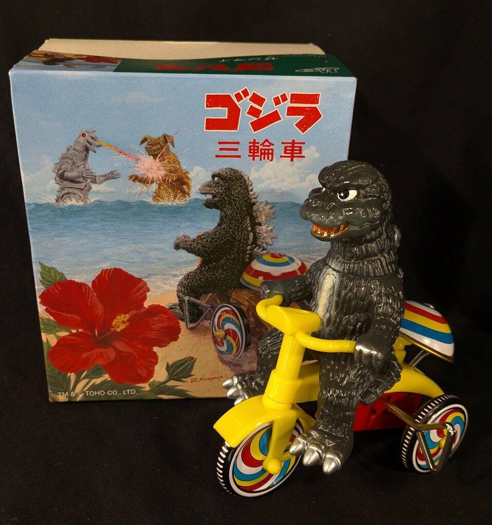 M1号 ニセゴジラ三輪車＆74ゴジラ三輪車 2種セット ソフビ 新品 M1号 74ゴジラ三輪車 | M1号のオンラインストア