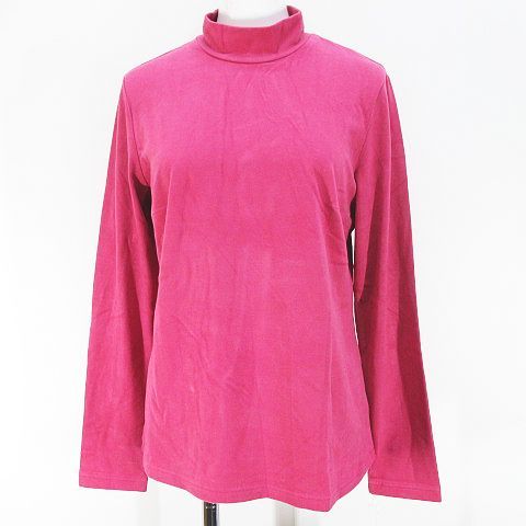 未使用品 ルイテミス LUITHEMIS 長袖 Tシャツ カットソー ロンT チュニック 44 灰系 グレー ストレッチ タグ付 総柄 レディース ルイテミス LUITHEMIS 長袖 Tシャツ カットソー ロンT