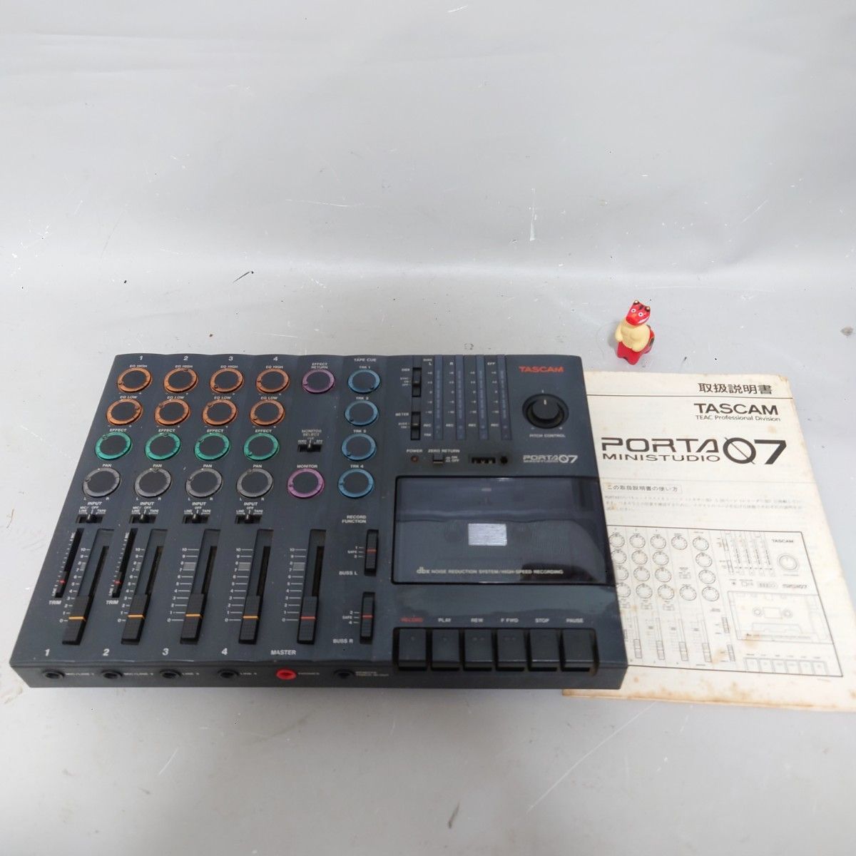 TASCAM PORTA 07 カセットMTR 動作品】TASCAM PORTA 07 カセットMTR 本体＋取扱説明書付き