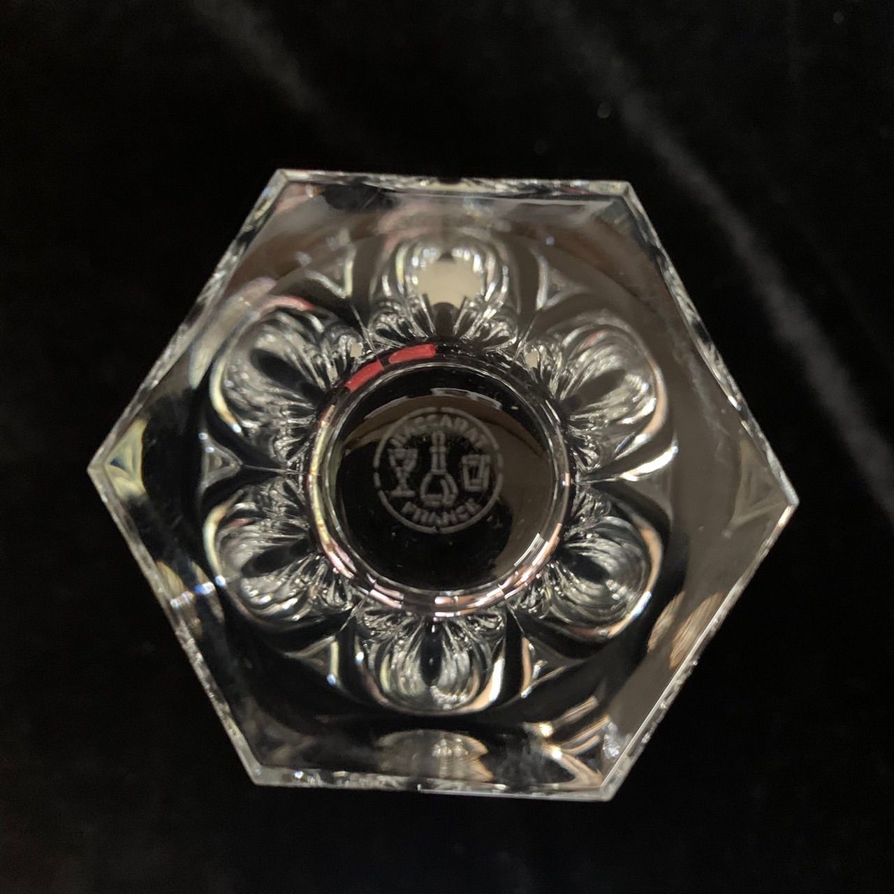 バカラ ネリー 花瓶 フラワーベース 栞 クリスタルガラス 箱入り