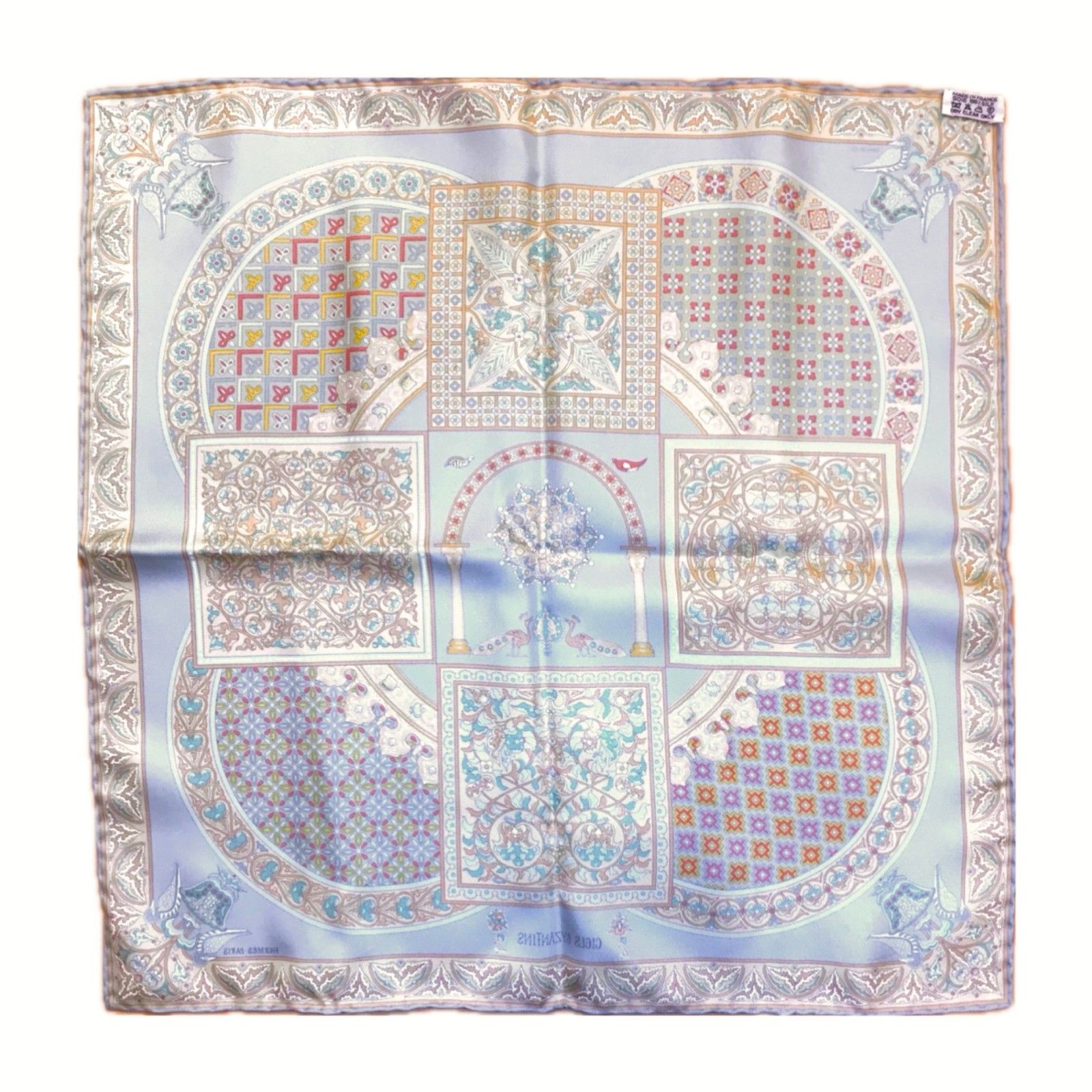 エルメス カレ40 CIELS BYZANTINS スカーフ シルク Sランク - メルカリ