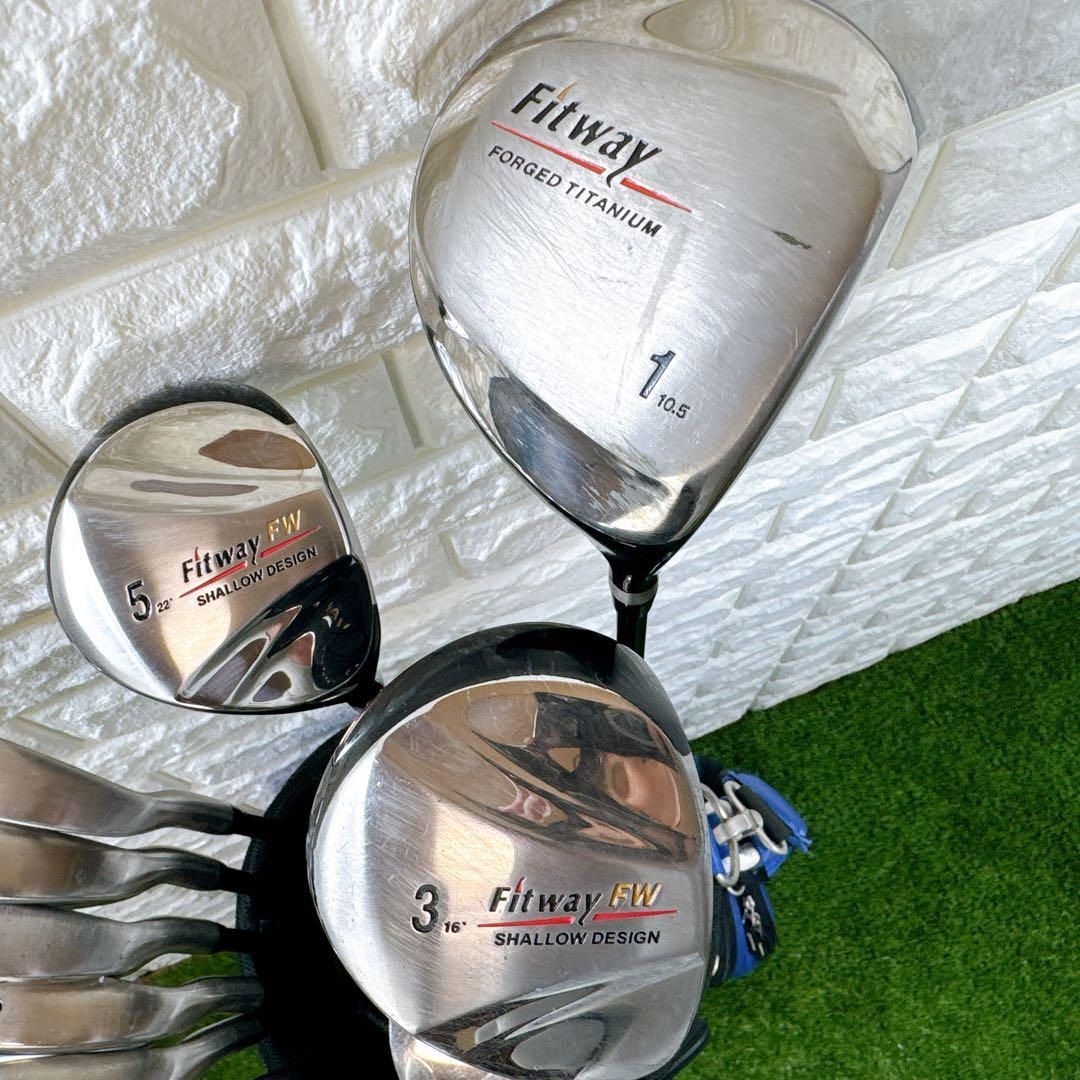 ゴルフクラブセット メンズ FITWAY 12本 フレックスR