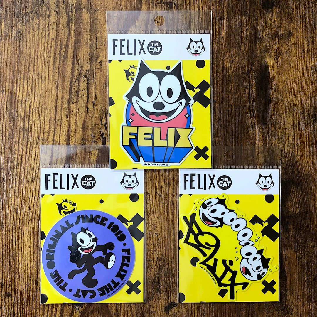 【ステッカー】3種セット FELIX フィリックス アメリカン雑貨