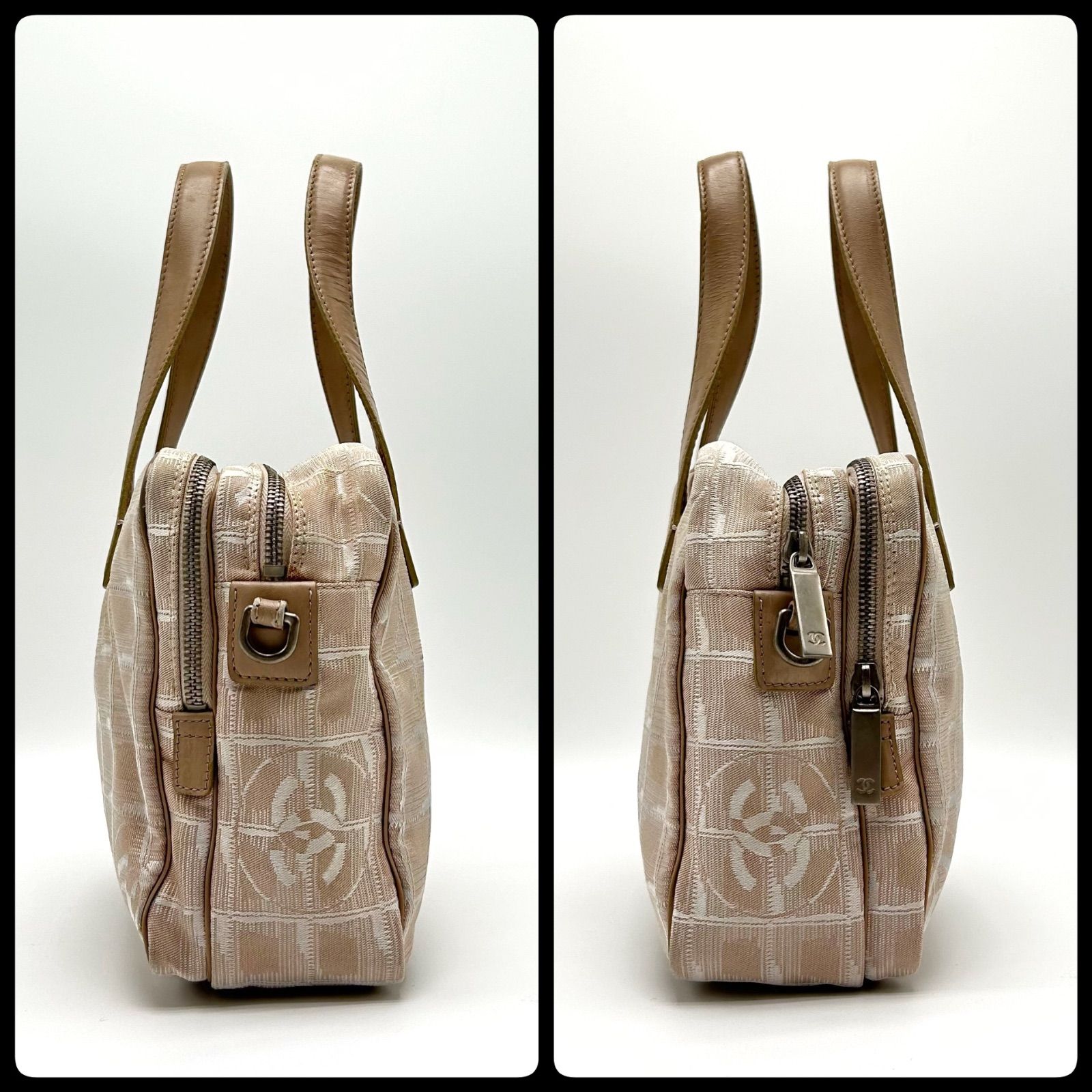 美品 CHANEL シャネル ニュートラベルライン ハンドバッグ ショルダー 