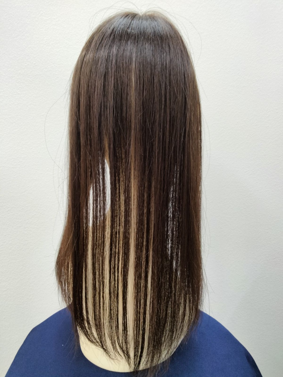 人毛ミックス ダークブラウン