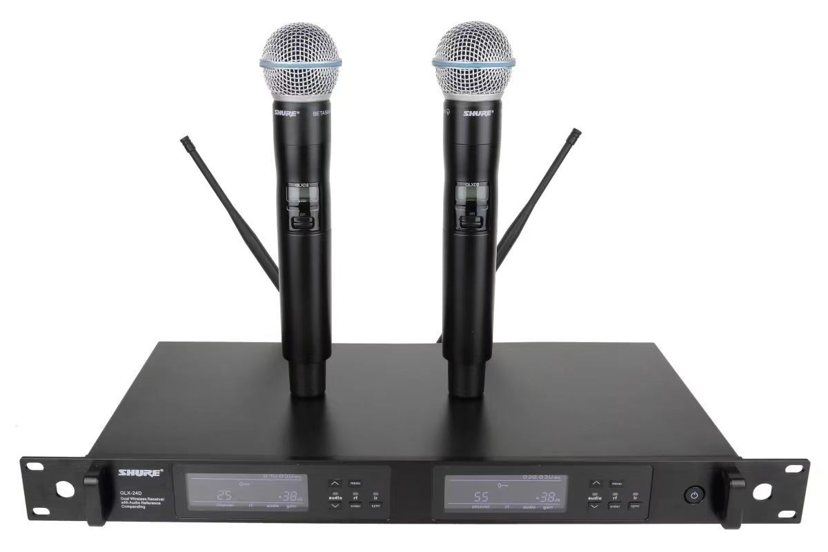 SHURE QLX-24D|BETA 58 ボーカルワイヤレスシステム シュアー