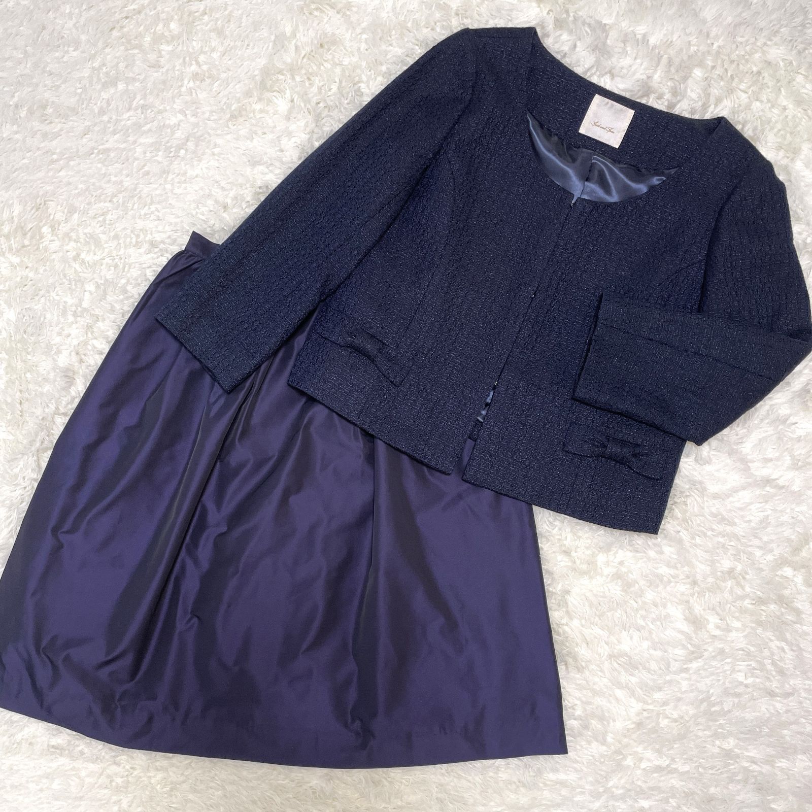 美品★9号★スピックアンドスパン＆グリーンレーベルリラクシング ママスーツ UNITED ARROWS green label relaxing - 美品☆9号☆スピックアンド