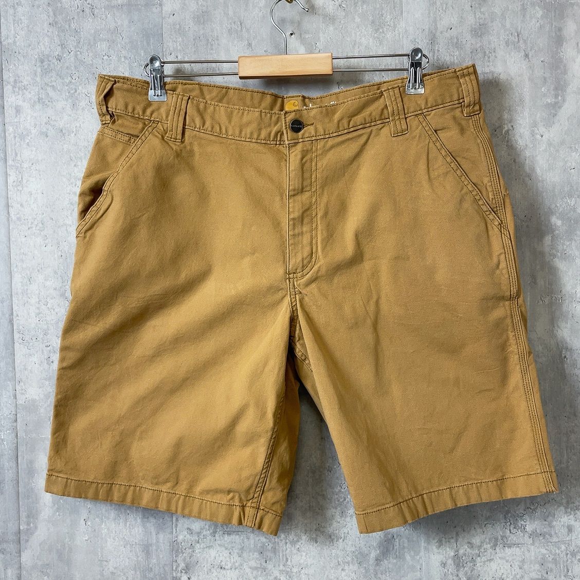 カーハートCARHARTT　ダックショートパンツ　サイズ2ＸＬ　Ｗ38　オーバーサイズパンツ　メンズ　古着