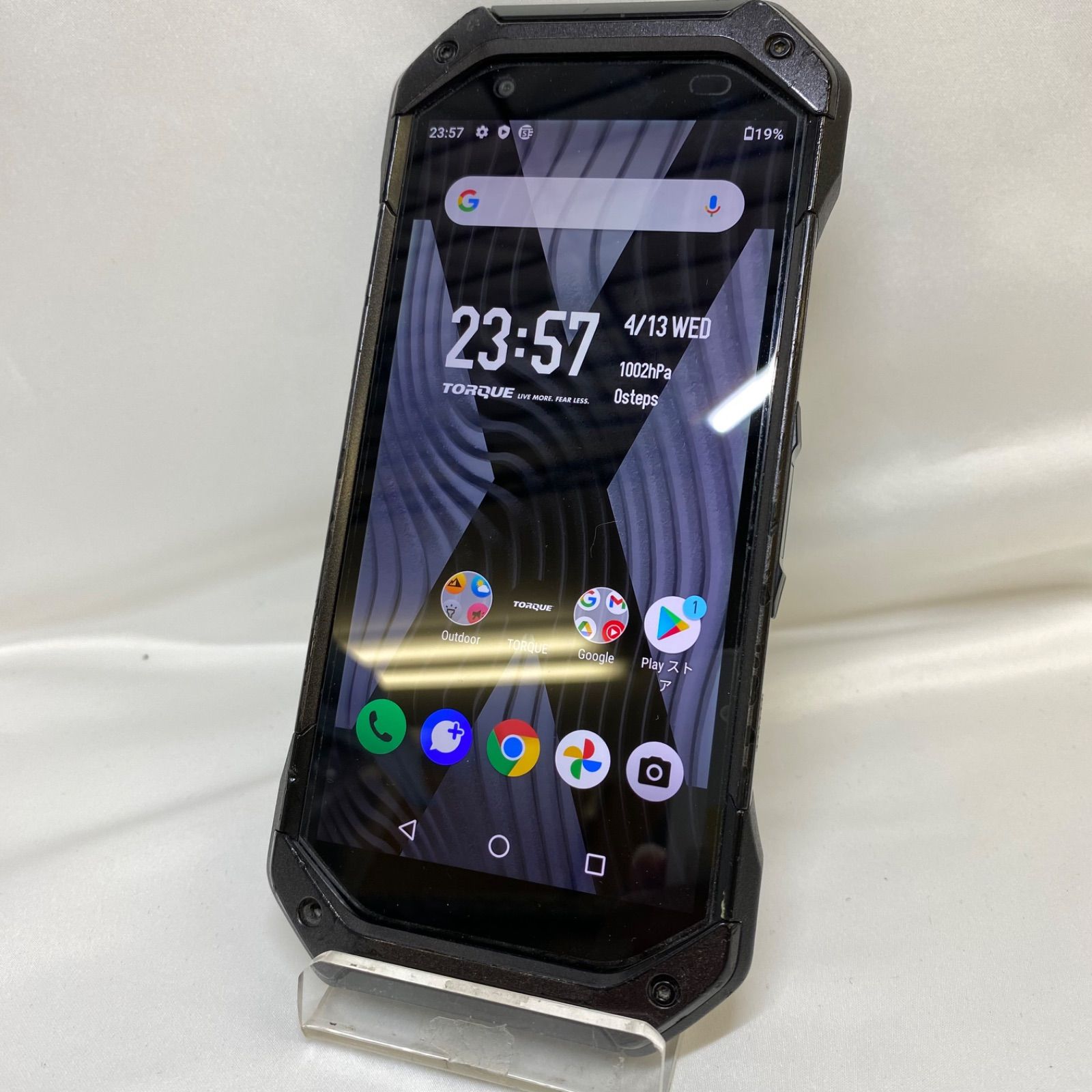 ☆【訳あり品】au TORQUE 5G 128GB KYG01 ブラック - メルカリ