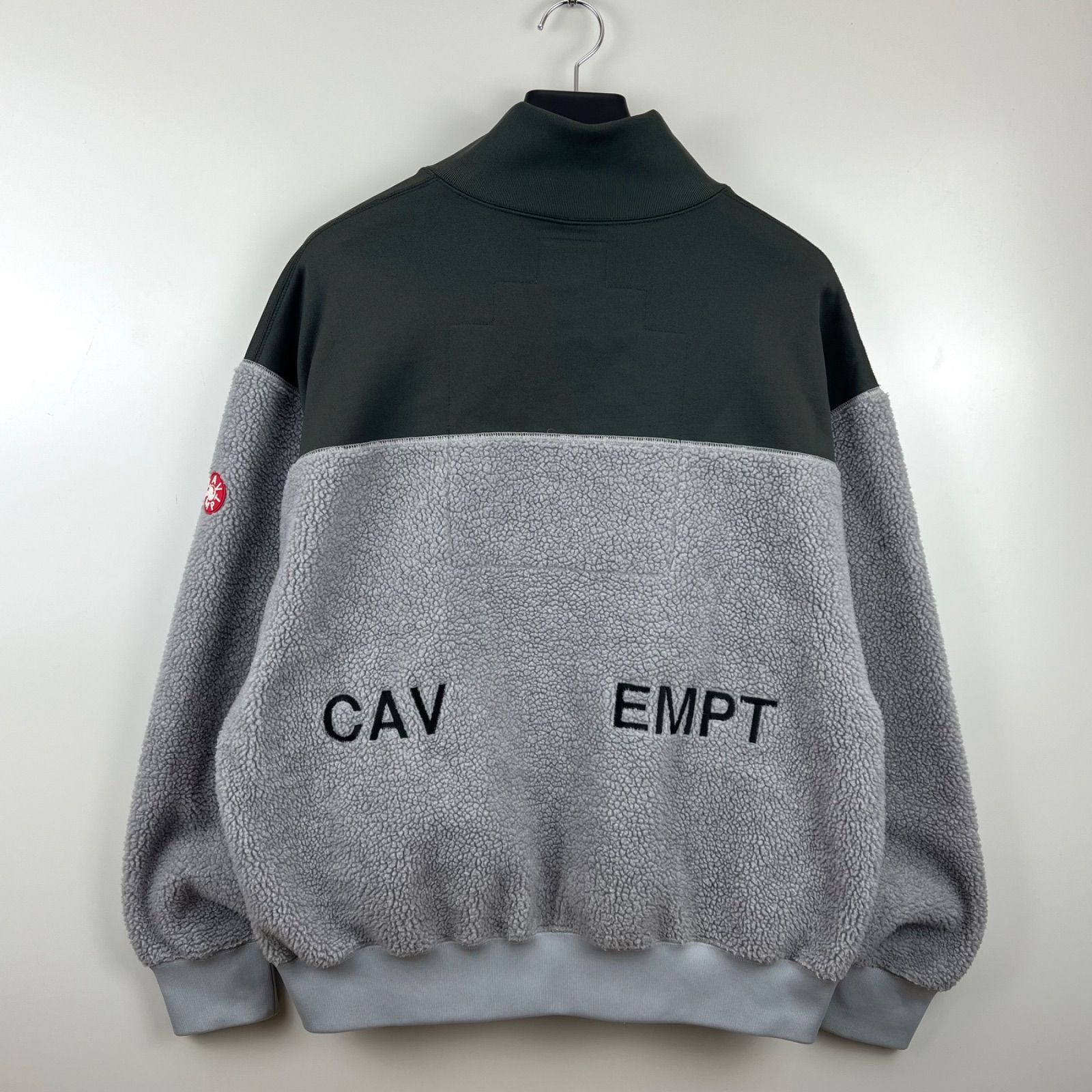 C.E CAVEMPT FLEECE HALF ZIP SWEAT L シーイー キャブエンプト ハーフ