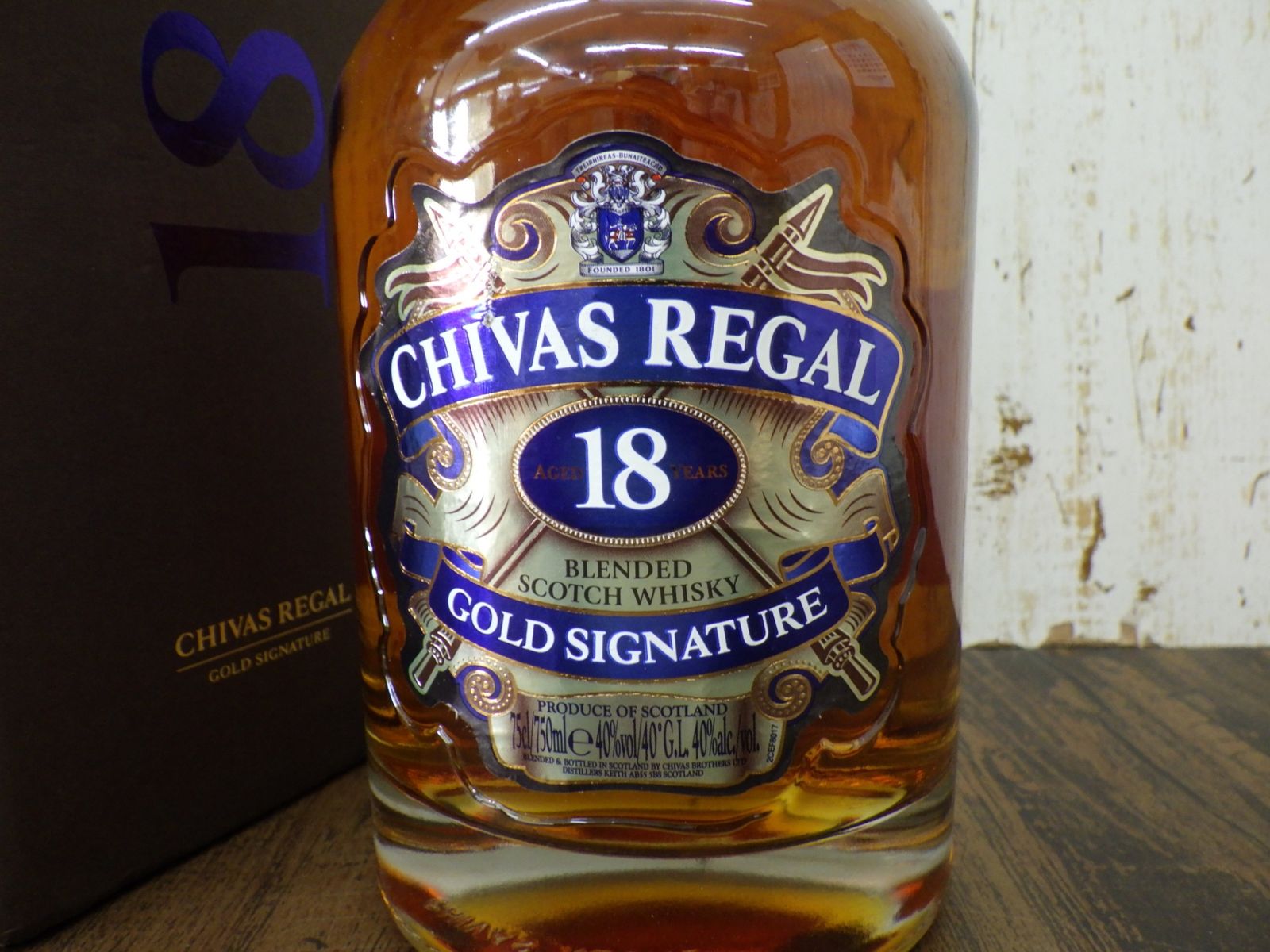 CHIVAS REGAL シーバスリーガル 18年 スコッチ ウイスキー ゴールド