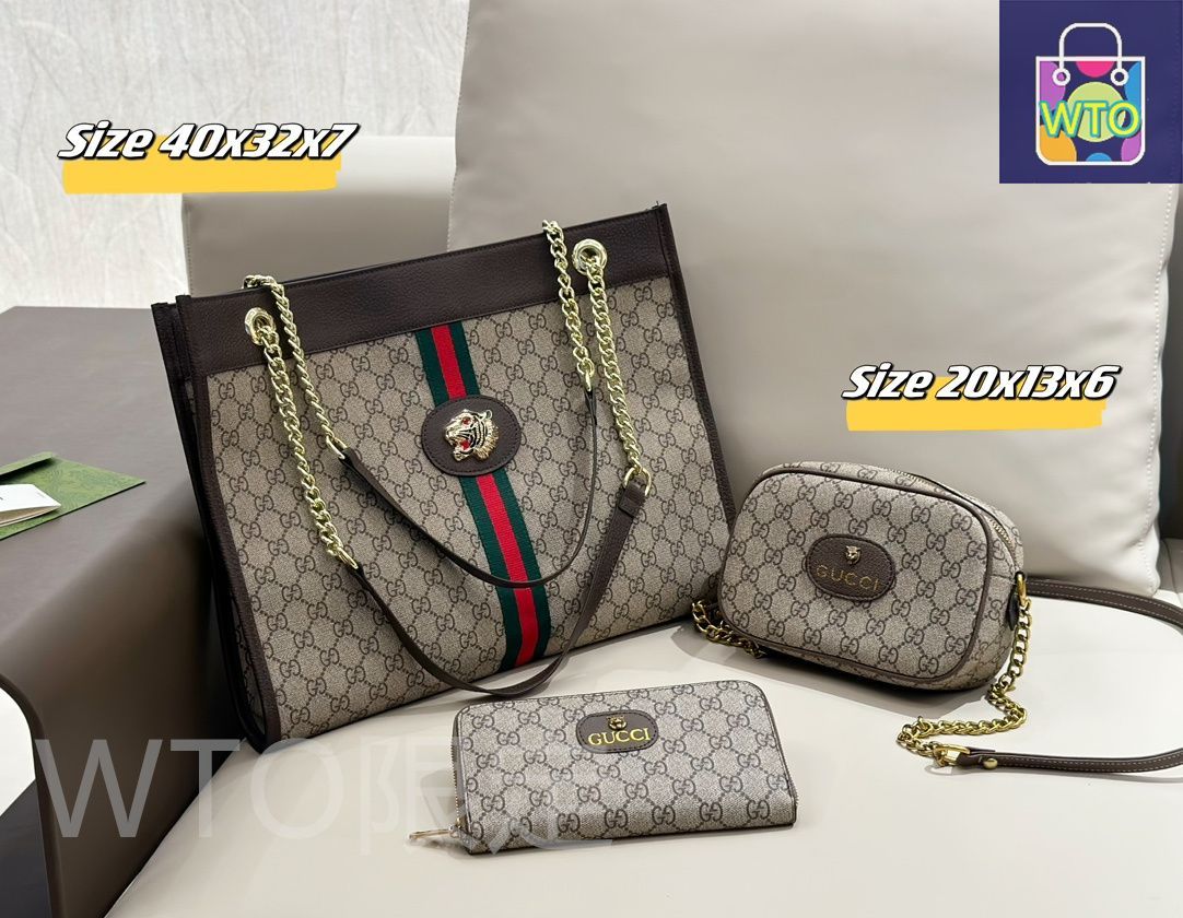 【まとめ買い専用ページ】GUCCI3点 今日特価】Gucci グッチ 組み合わせパック 三つの割引価格-WTO輸