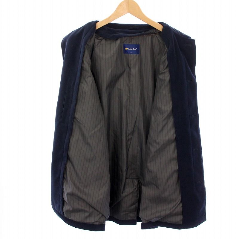 ゴールデンベア GOLDEN BEAR ステンカラーコート ハーフ ミドル