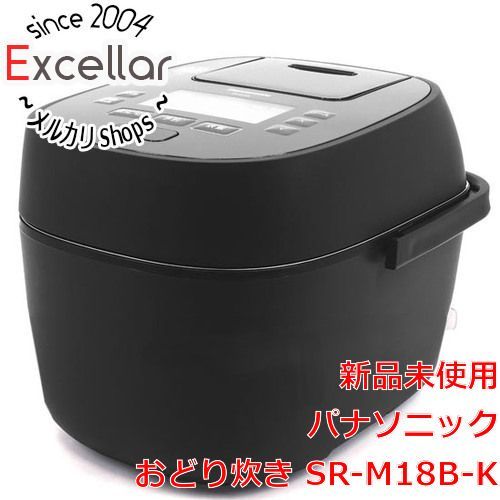 [bn:13] Panasonic　可変圧力IHジャー炊飯器 おどり炊き 10合　SR-M18B-K　ブラック