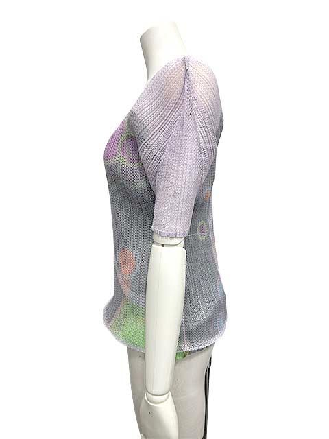 PLEATS PLEASE ISSEY MIYAKE プリーツプリーズイッセイミヤケ 半袖トップス 4サイズ 11号 Lサイズ_S08_セルモアから _s-0417-r08