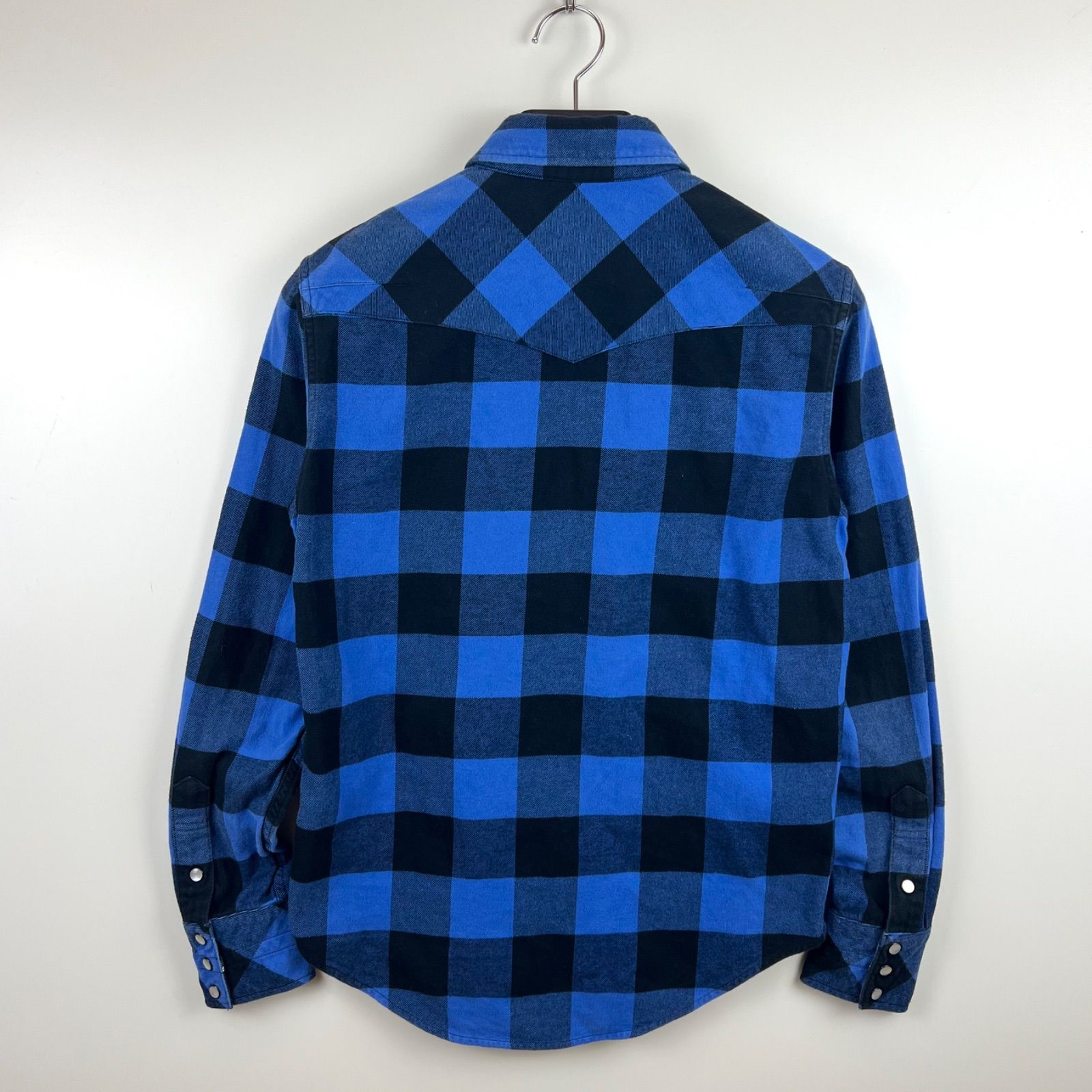 N(N) by NUMBER (N)INE archive block plaid pattern L/S shirts