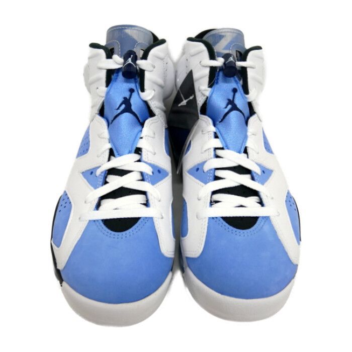 NIKE ナイキ 国内正規 AIR JORDAN 6 RETRO AJ6 エアジョーダン6 レトロ CT8529-410 UNC UNIVERSITY  BLUE WHITE ユニバーシティブルー 青 白 US8.5 26.5 - メルカリ