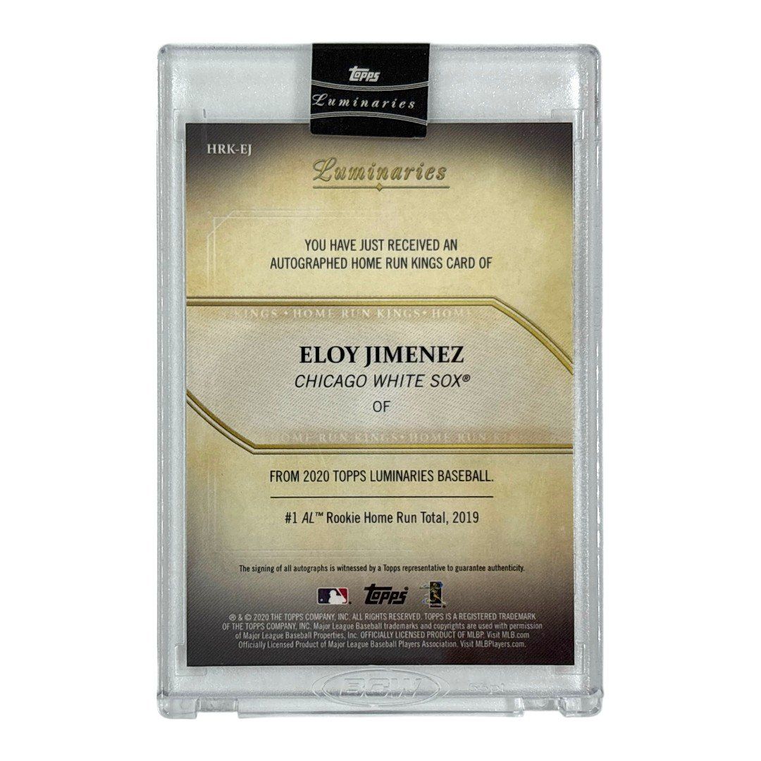未開封品 TOPPS MLBカード LUMINARIES ELOY JIMENEZ CHICAGO WHITE SOX 1/5 #HRK-EJ 送料無料 中古 IT1 未開封品 TOPPS MLBカード LUMINARIES ELOY JIMENEZ CHICAGO