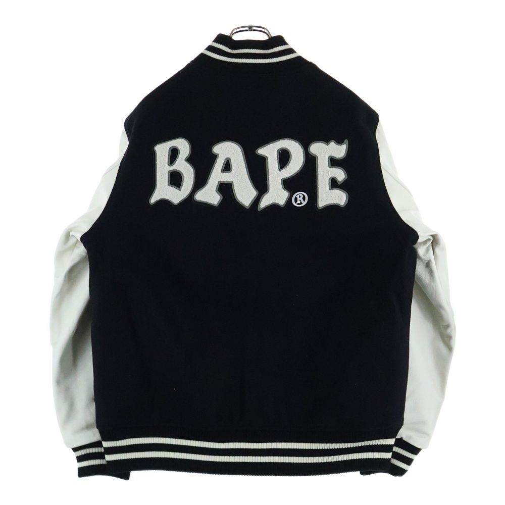 A BATHING APE (アベイシングエイプ) 25AW RELAXED VARSITY JACKET
