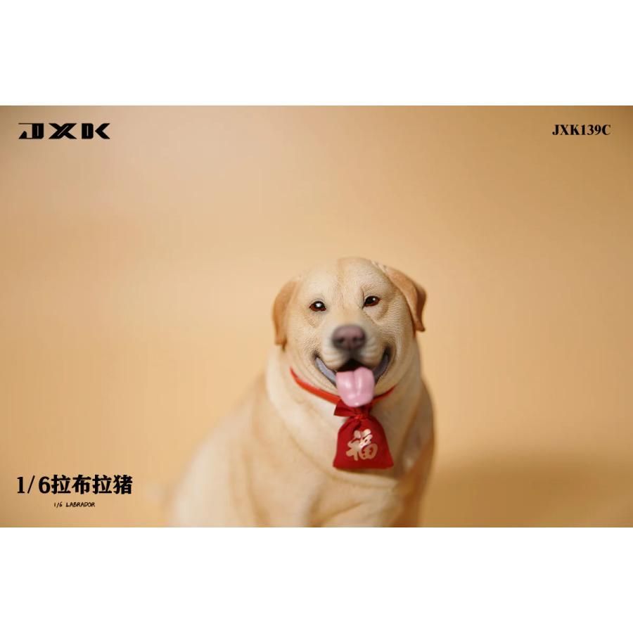 レトリバーページ 1/6サイズ 太っちょの黄ラブ イエロー ラブラドール レトリーバー犬