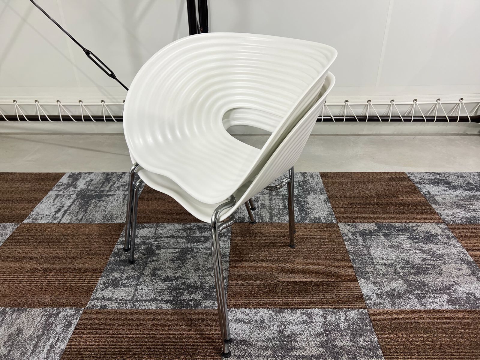 2脚セット】Vitra（ヴィトラ）Tom Vac（トムバックチェア）ホワイト