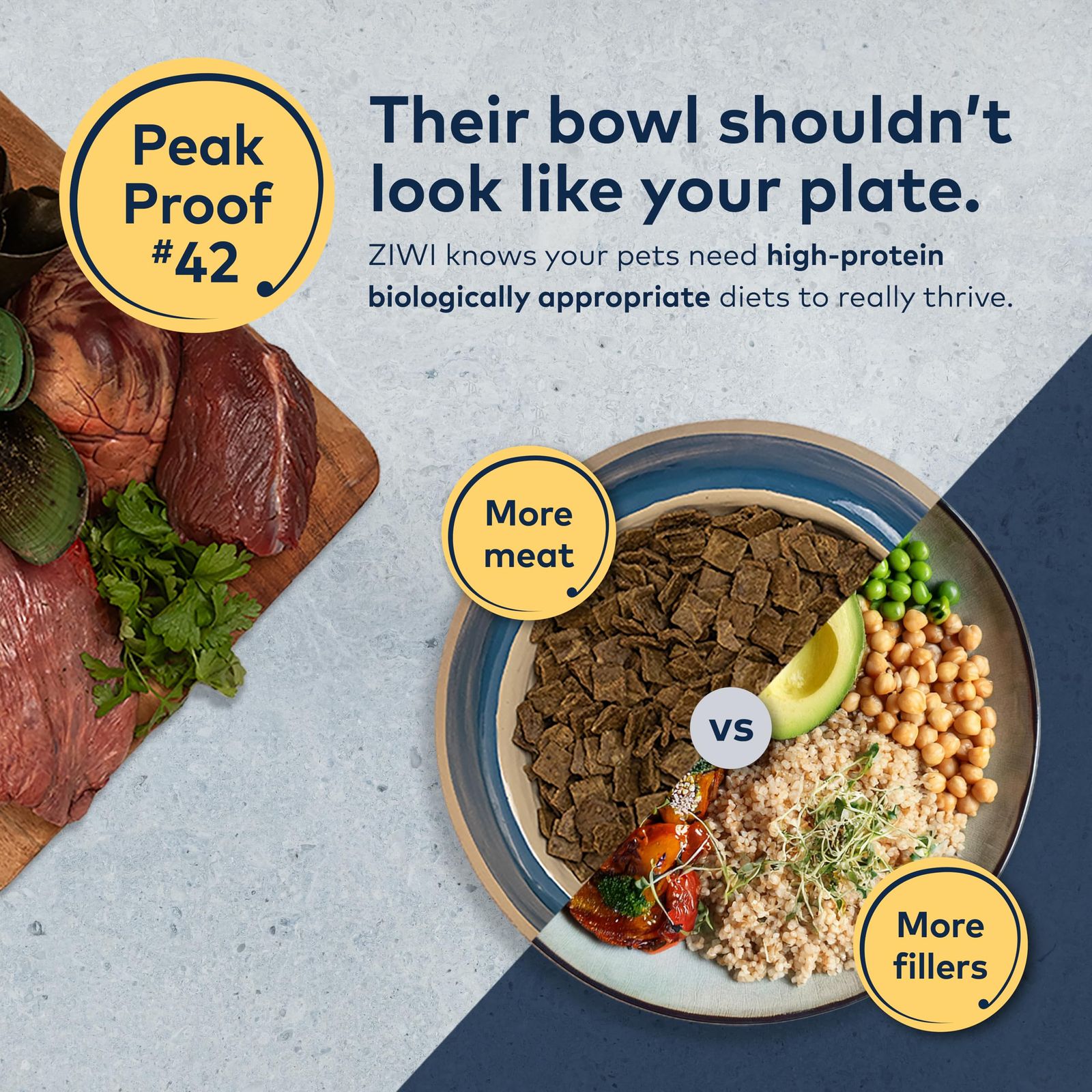 ZIWI エアドライドッグフード トライプ&ラム 454g 自然食 : ZIWI