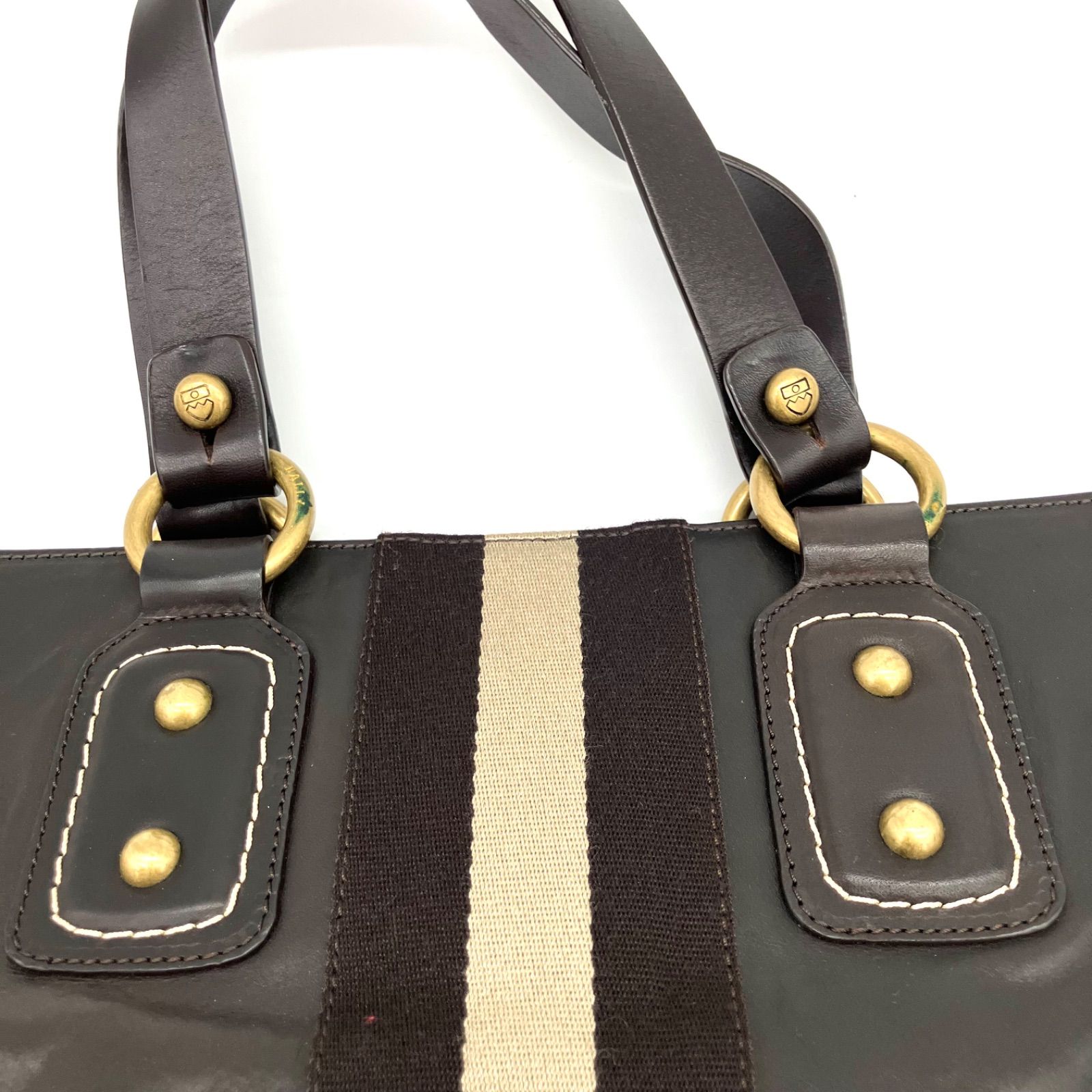 鑑定済み】正規品 バリー BALLY トレインスポッティング トート