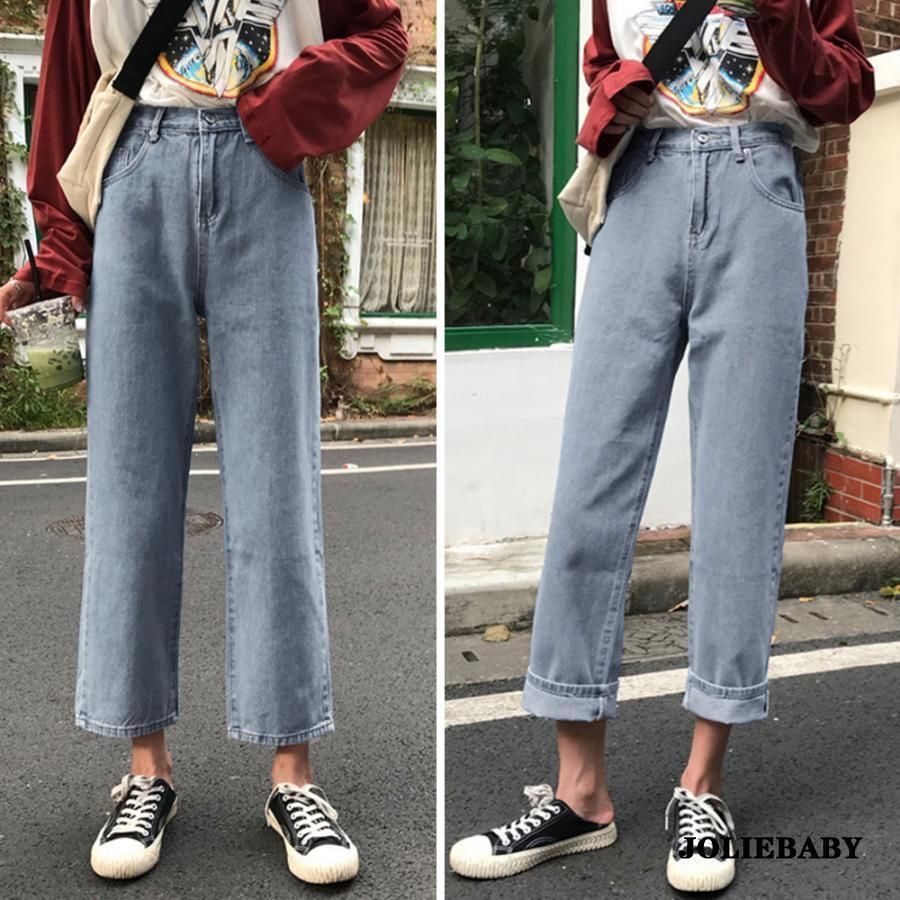 デニムパンツ レディースストレートデニム SALE 50%OFF