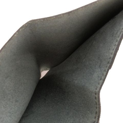 ほぼ未使用　イルビゾンテ　メタリック　長財布　レザー　札入れ　小銭入れ　ロゴ刻印 イルビゾンテ IL BISONTE 二つ折り財布 ウォレット お札入れ