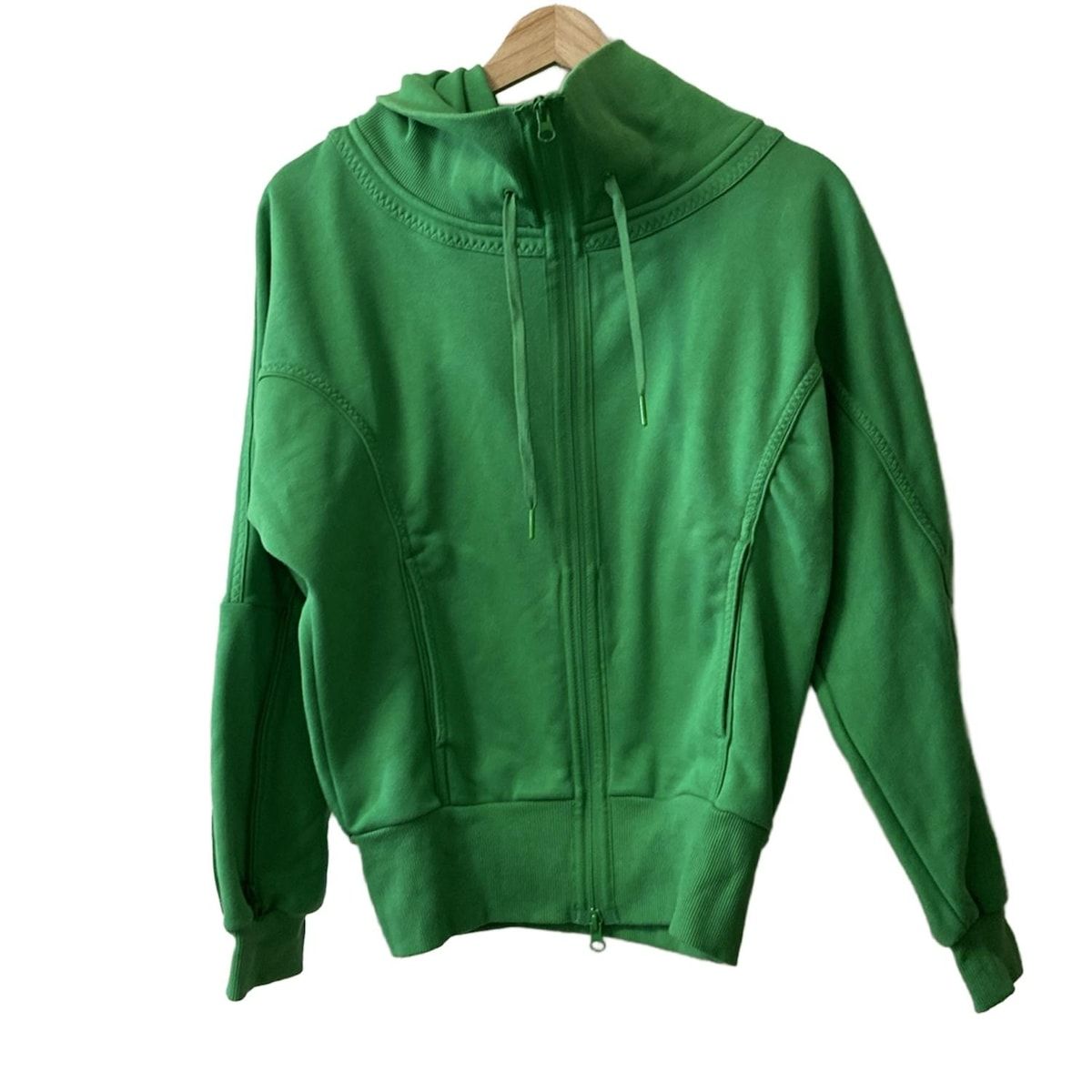 良品 アディダス ステラマッカートニー レディース 長袖 パーカー OTサイズ Stella McCartney adidas by STELLA McCARTNEY アディダス