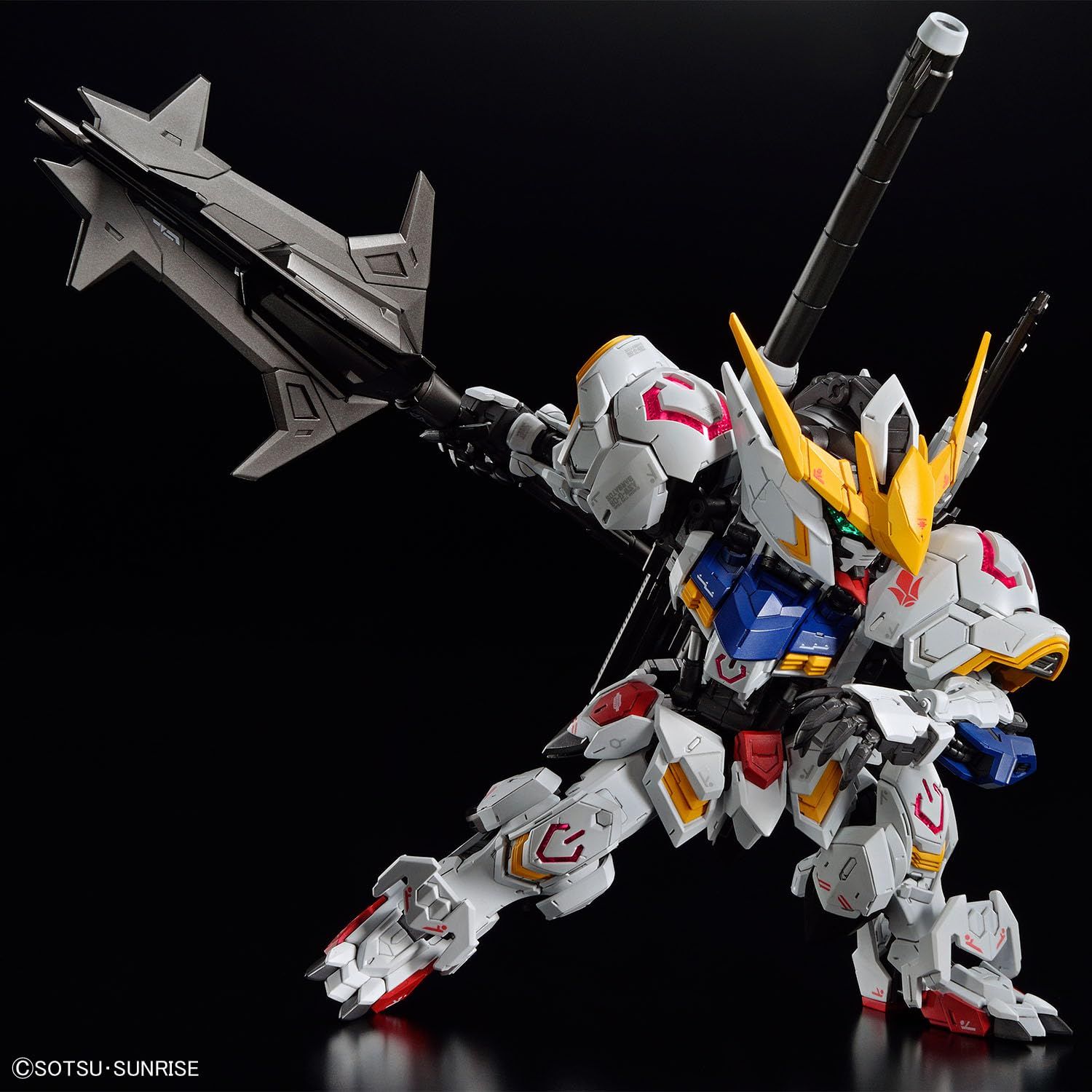 ガンダムバルバトス 色分け済みプラモデル