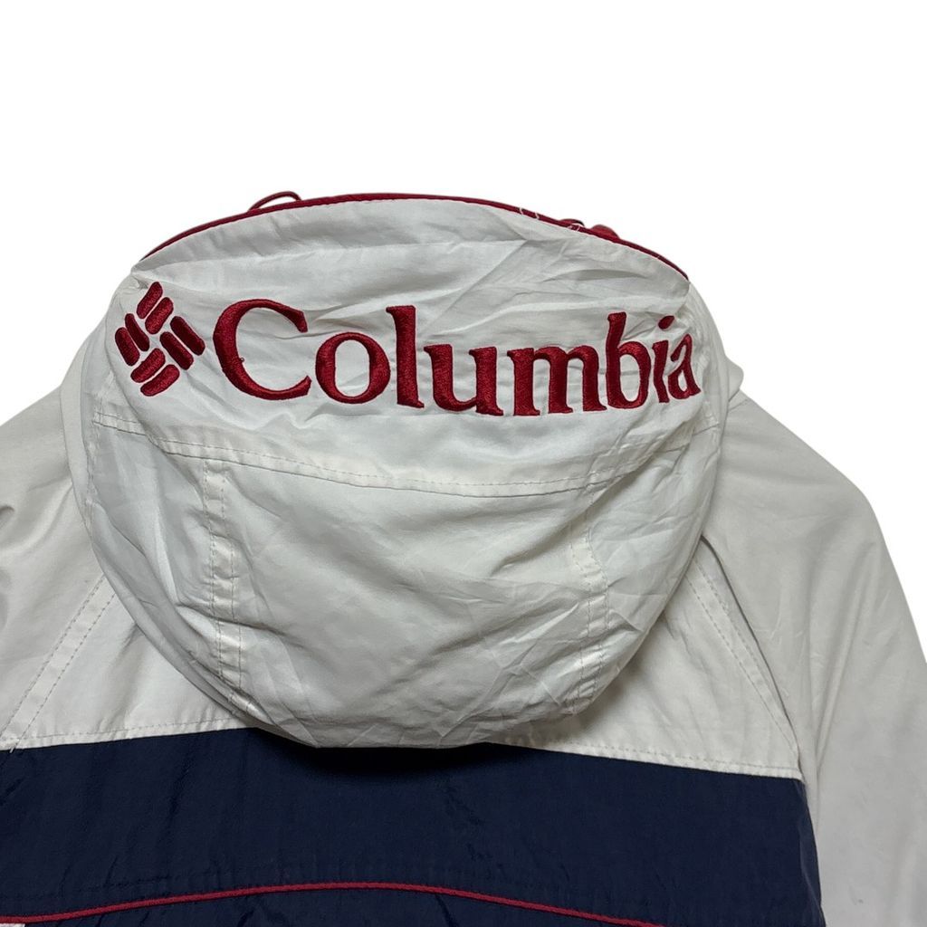 【Columbia】 フードロゴ刺繍 中綿入りアノラックパーカー S-2794 Columbia】 フードロゴ刺繍 中綿入りアノラックパーカー S-2794 - メルカリ