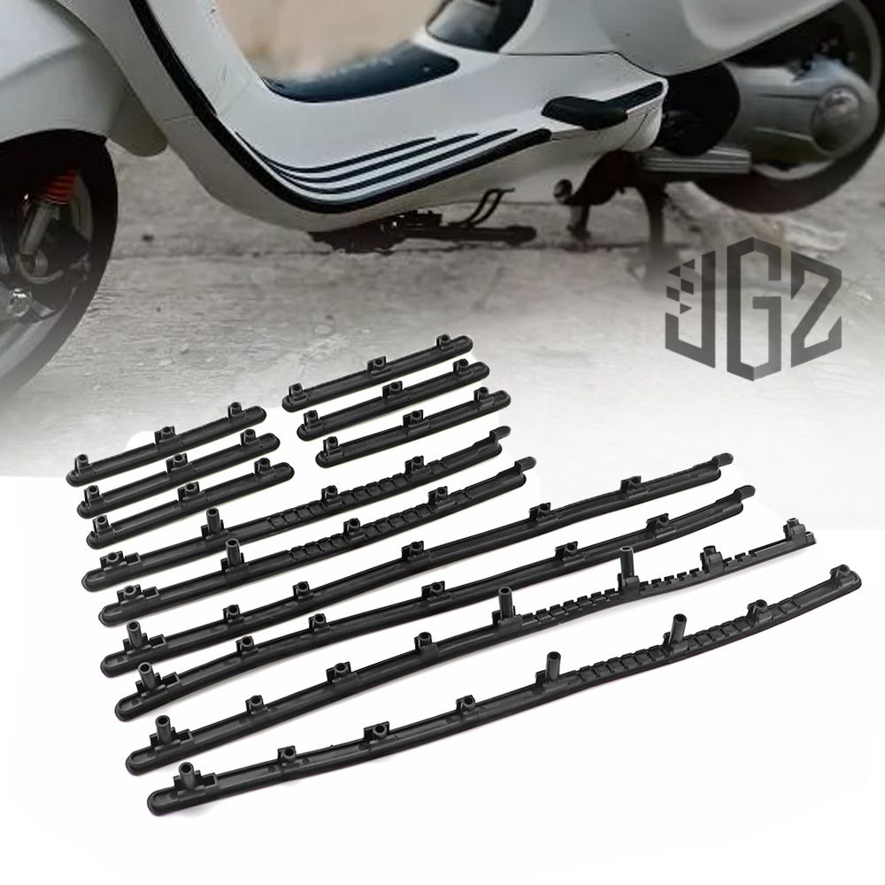 バイク フットボード ラバー ストリップ マルチカラー ペダル