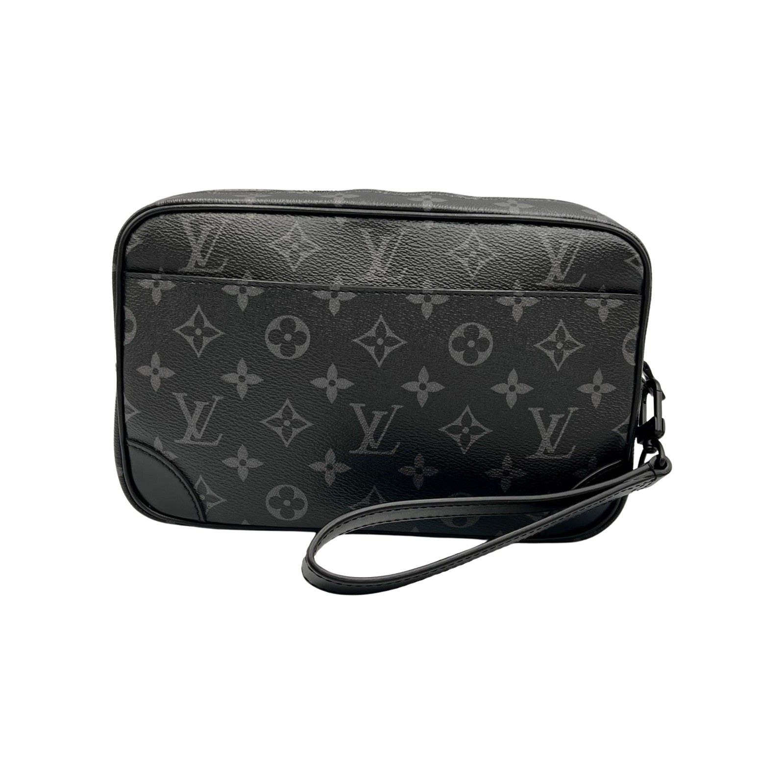 ルイヴィトン LOUIS VUITTON クラッチバッグ エクリプス ポシェット カサイ M82076 コーティングキャンバス ブラック メンズ