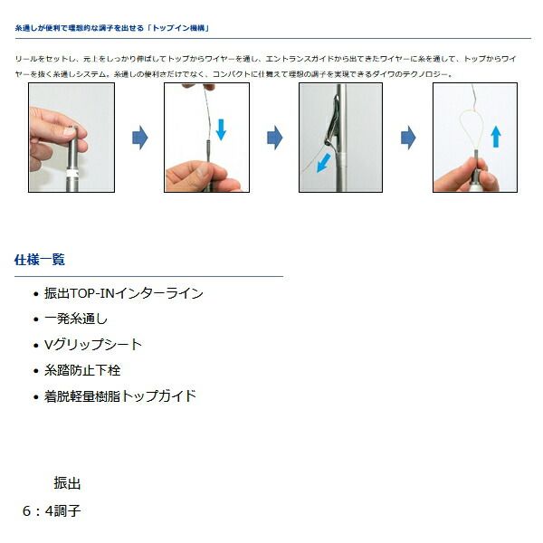 ダイワ インターライン シーフレックス 64 80-310 〔仕舞寸法 111cm