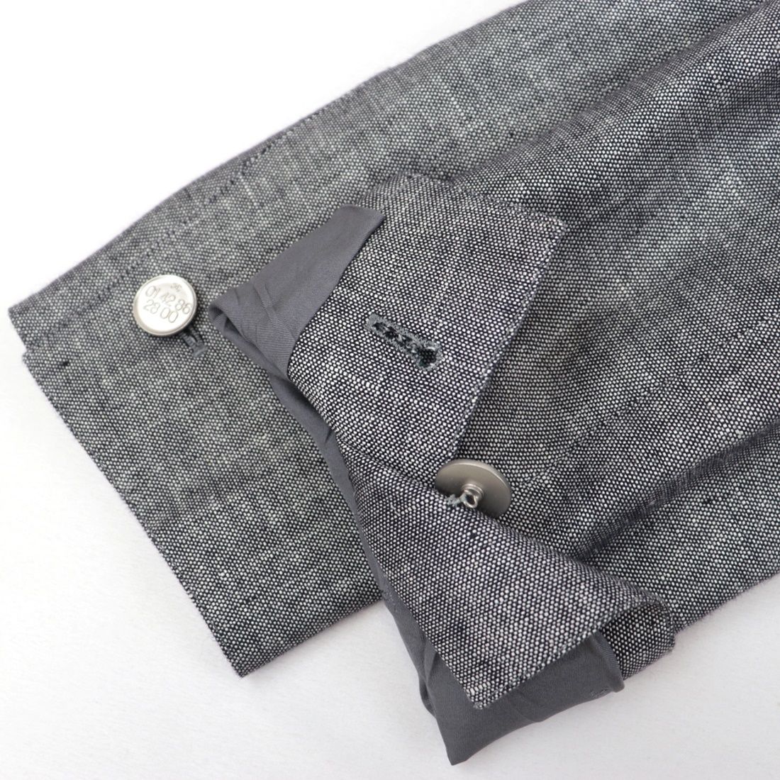 美品 シャネル ヴィンテージ 98P リネン スカートスーツ レディース  