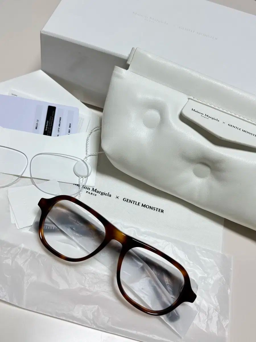 GENTLE MONSTER ジェントルモンスター Maison Margiela メゾンマルジェラ MM113 L2 レオパード メガネ