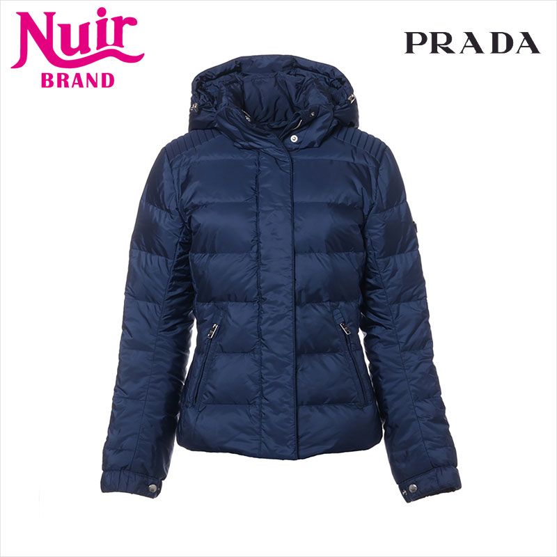 PRADA プラダ ジャケット トライアングルロゴ 18AW ナイロン ダウン  