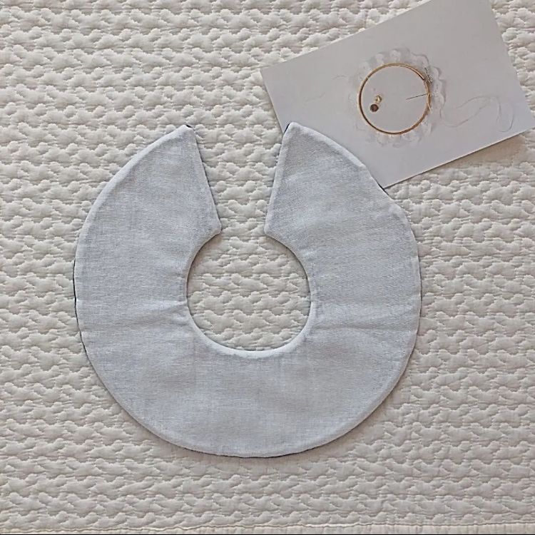 new◯97 ミナペルホネン 生地使用 ハンドメイド まんまるスタイ - メルカリ