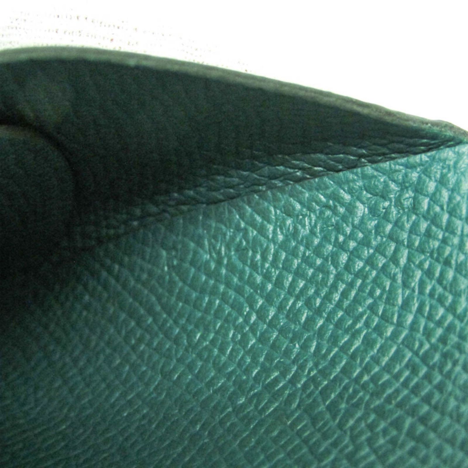 エルメス(Hermes) カルヴィ デュオ エプソン カードケース グリーン 