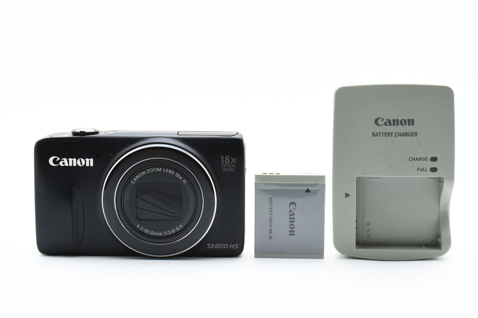 現状品 Canon powershot SX600 HS ブラック - メルカリ