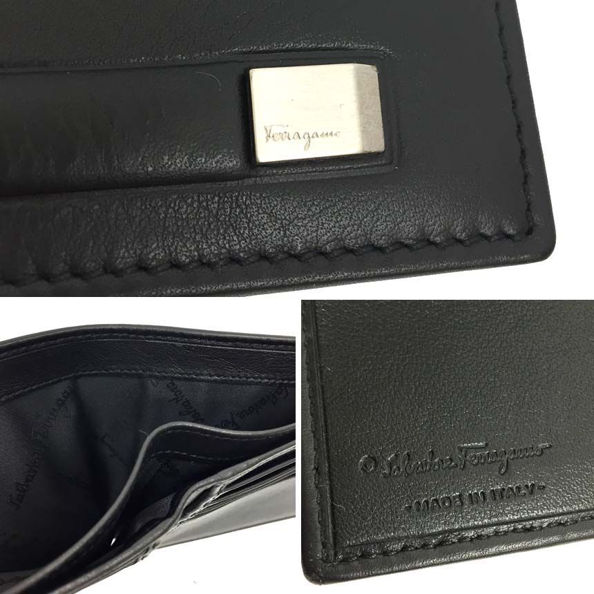 Salvatore Ferragamo フェラガモ 折財布 メンズ aq5864 - メルカリ