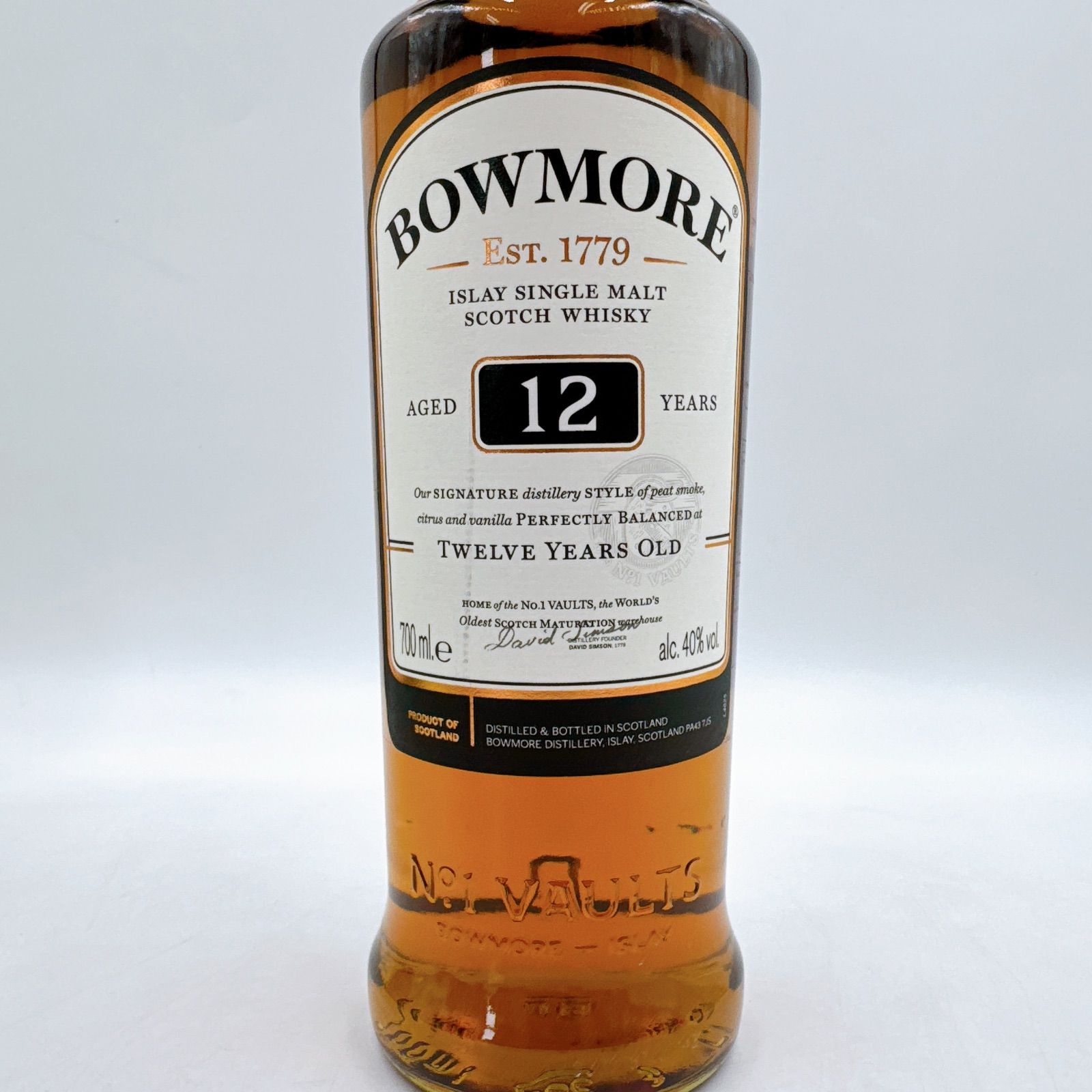 飲料・酒 【未開栓】BOWMORE EST 1779 ボウモア 12年 シングルモルト
