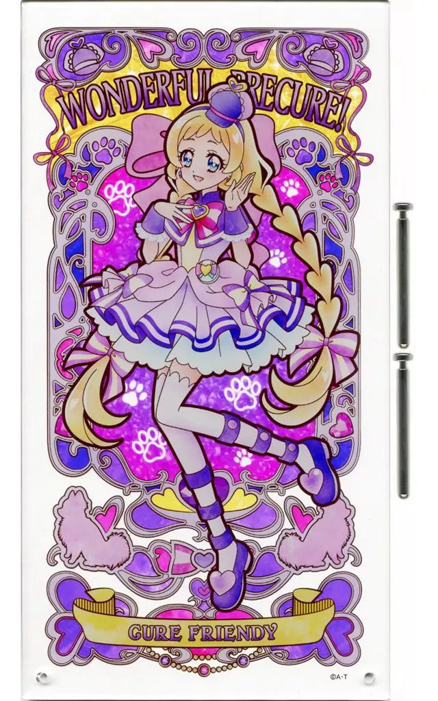 キュアフレンディ アクリルアートボード プリキュア わんだふる